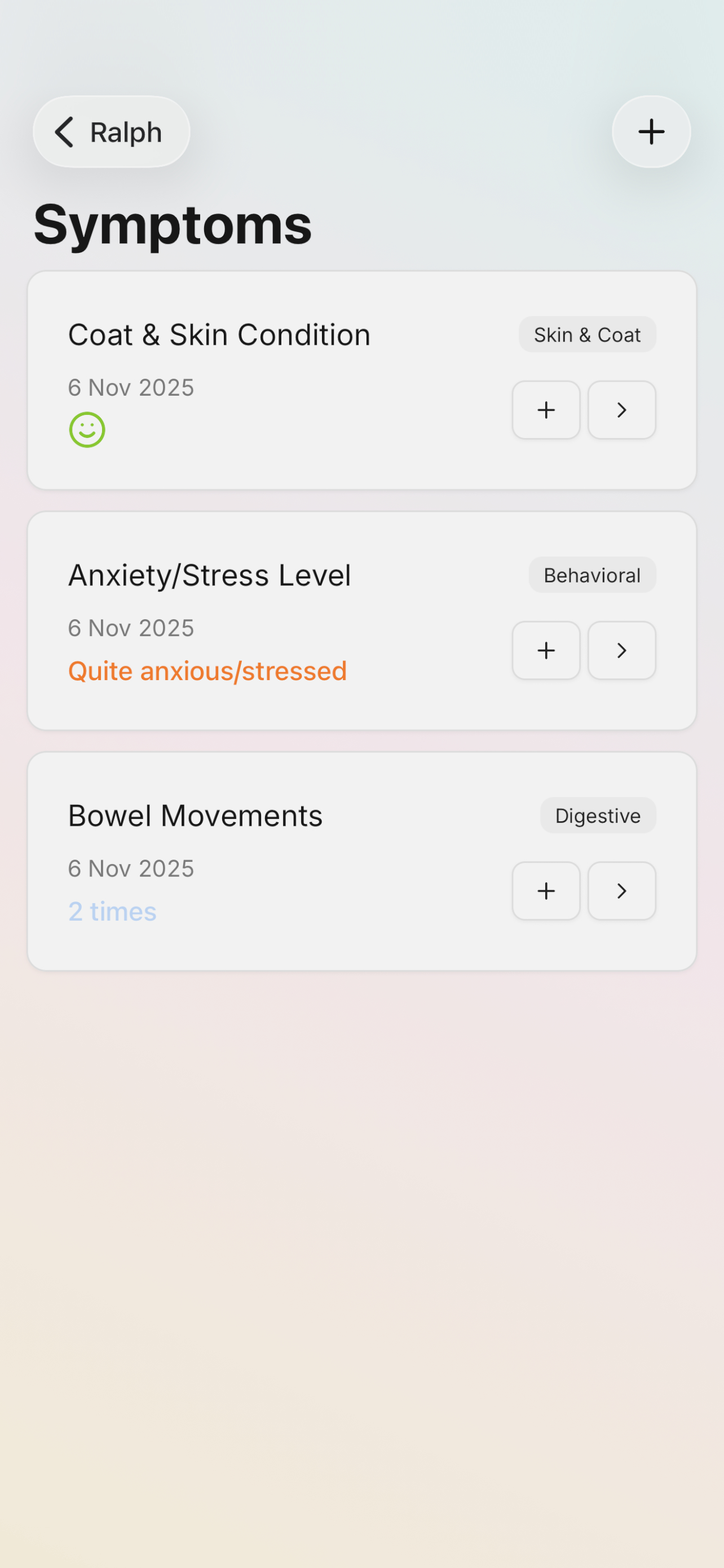 Ralph - Pet Wellbeing Hub screenshot 3